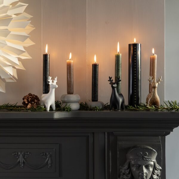 JENS Living Rendier Kandelaar Bruin - Afbeelding 4