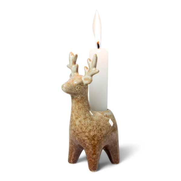 JENS Living Rendier Kandelaar Bruin - Afbeelding 2