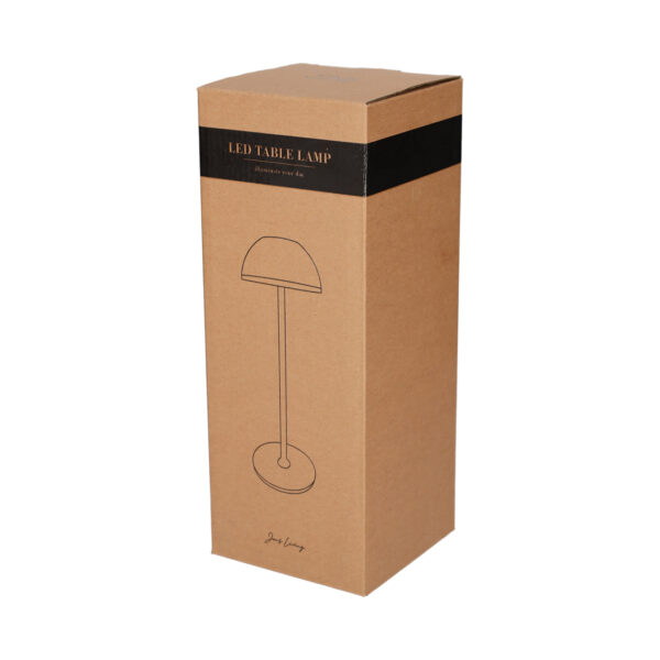 JENS Living LED Tafellamp Zwart - Afbeelding 6