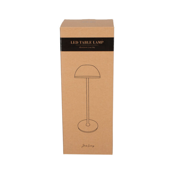 JENS Living LED Tafellamp Zwart - Afbeelding 5
