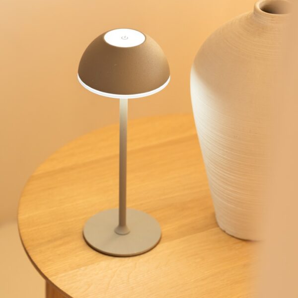 JENS Living LED Tafellamp Beige - Afbeelding 3
