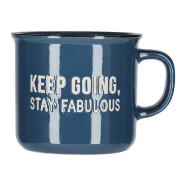 JENS Living Retro Mok Blauw