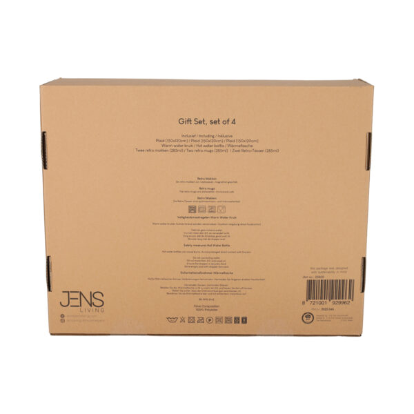 JENS Living Gift Set Cozy Taupe /4 - Afbeelding 5