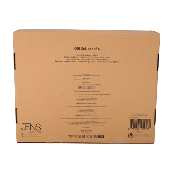 JENS Living Gift Set Hug Zwart /4 - Afbeelding 5