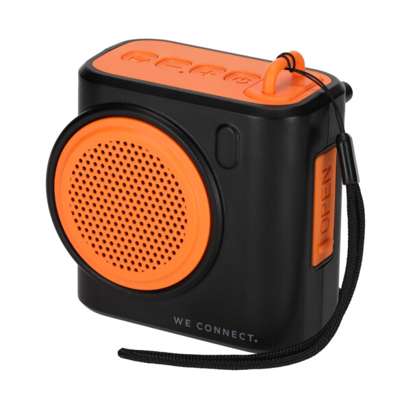 BRAINZ Retro Camera Speaker Zwart