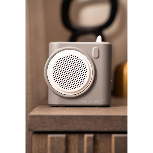 BRAINZ Retro Camera Speaker Grijs